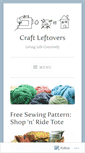 Mobile Screenshot of craftleftovers.com